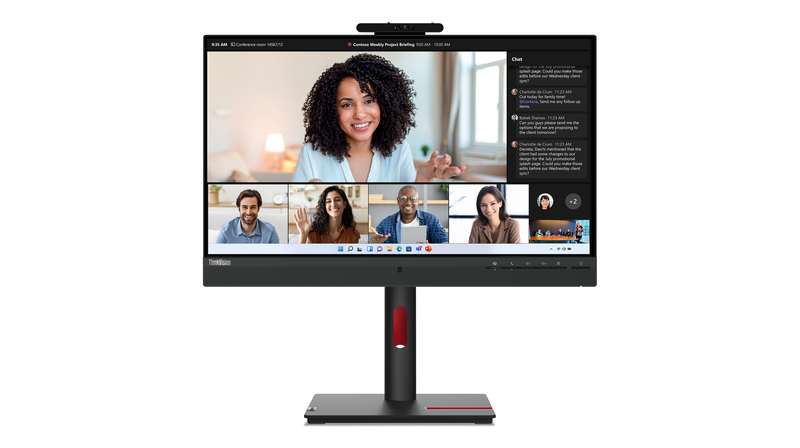 Lenovo thinkvision t24mv-30 23.8" monitor ips 75hz 1920x1080-null