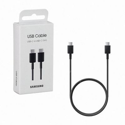 &Kappa;&alpha;&lambda;ώ&delta;&iota;&omicron; samsung Type-C to Type-C fast charging, Black, medium