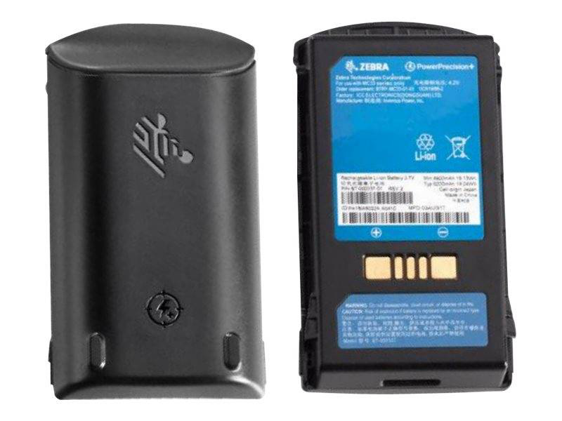 Zebra powerprecision plus / handheld battery / lithium ion / 5200mAh / for zebra mc3300, mc3300ax, mc3300-g, mc3330r, mc3330xr, mc3390r, mc3390xr, , medium-null