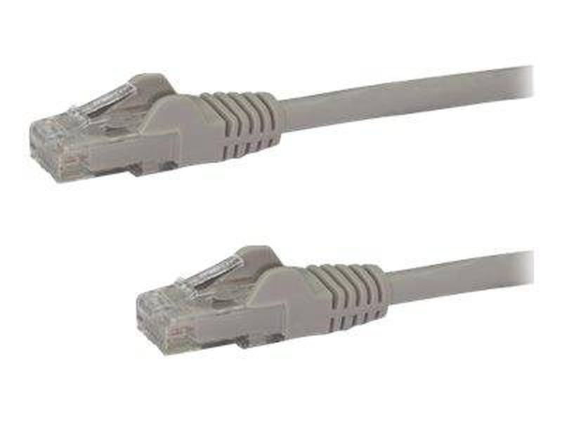 Startech.com 1m cat6 ethernet cable / 10 gigabit snagless / grey-null