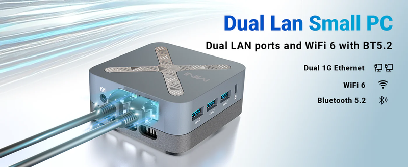 Minix mini pc intel n97 12GB ddr5, 512GB nvme, dual lan, 2x HDMI/dp win11 pro z97, , medium-null