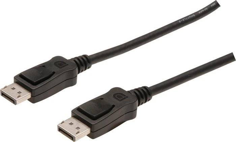 Digitus displayport connection cable ak-340103-010-s | 1 m | black-null