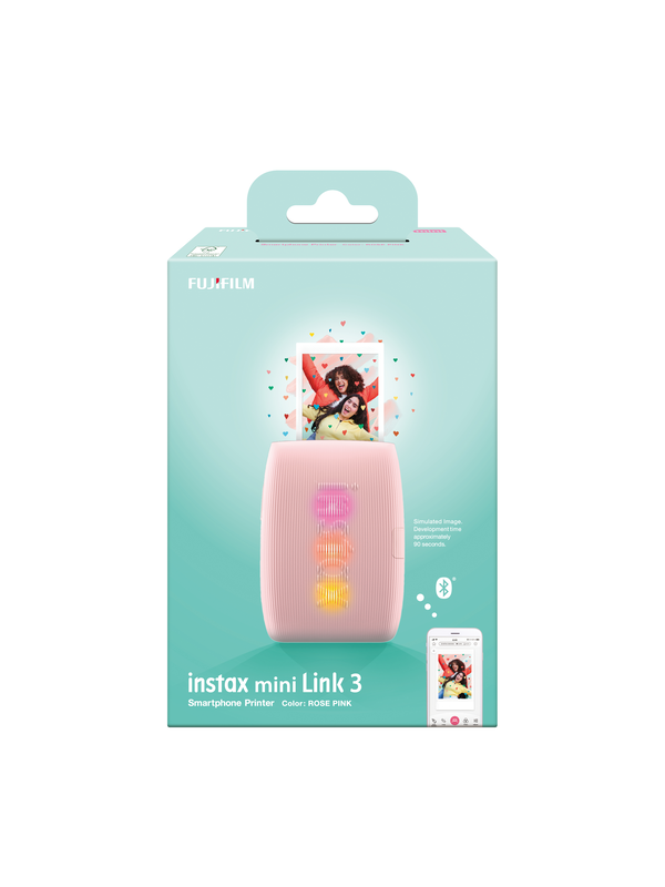 Fujifilm instax mini link 3 photo printer pink, , medium-null