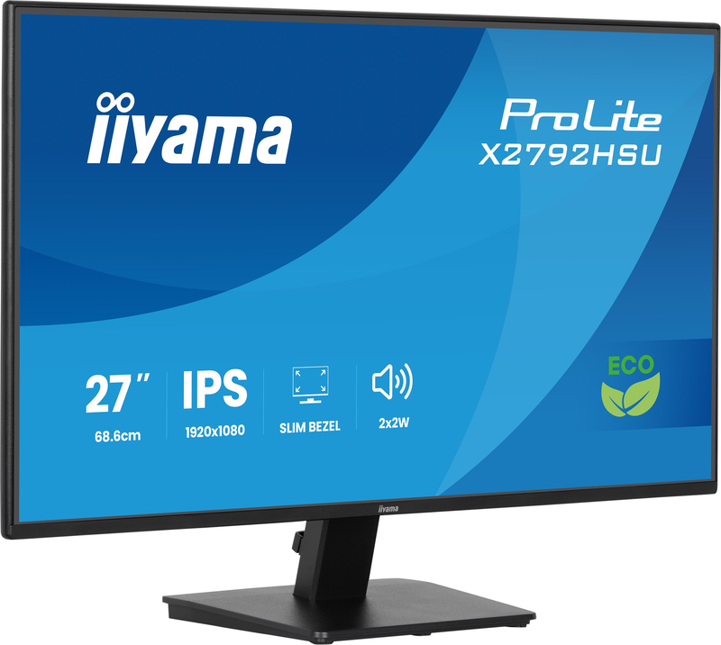 Iiyama prolite x2792hsu-b1 27" monitor ips 120hz 1920x1080-null