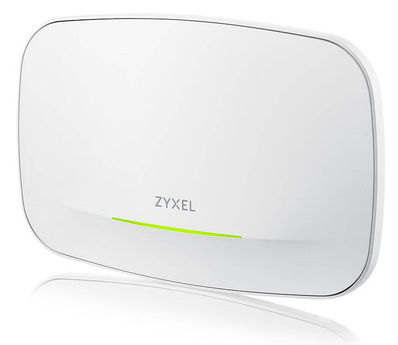 Zyxel nwa240be Wi-Fi 7 access point be15000 tri-band 8-stream 10GBe multi-gig poe++ nebulaflex cloud-managed-null