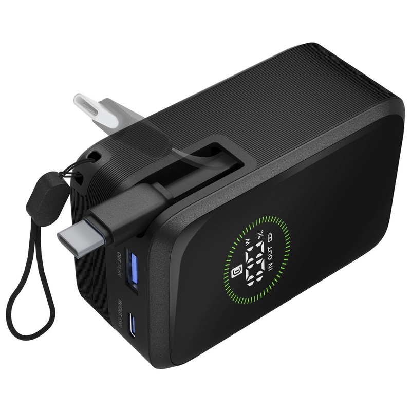 Cellularline roller power bank 20000mAh 65w &mu;&epsilon; 3 &theta;ύ&rho;&epsilon;&sigmaf;-null