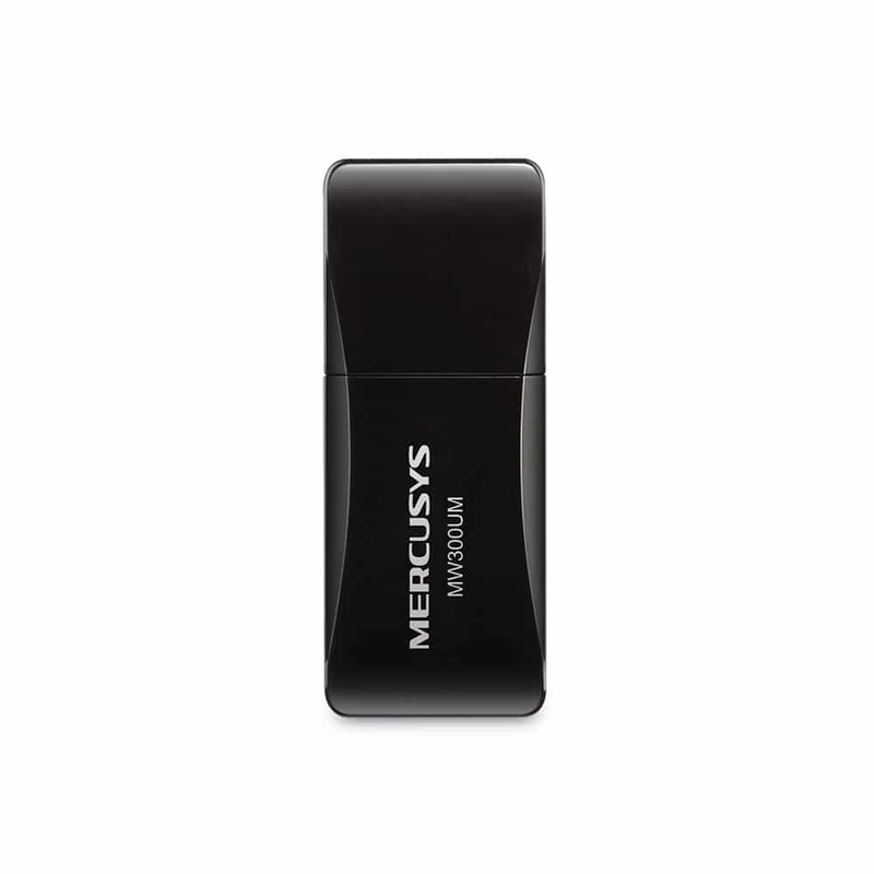 Mercusys n300 wireless high gain USB adapter 300mbps (mw300um), , medium-null