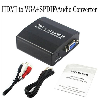 HDMI converter to vga + spdif