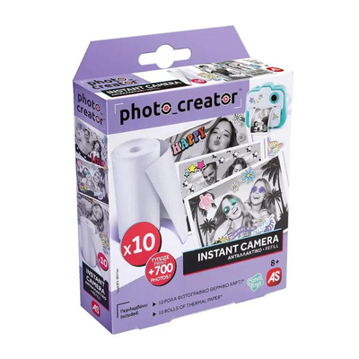 10 rolls of thermal paper photo creator instant camera, , medium