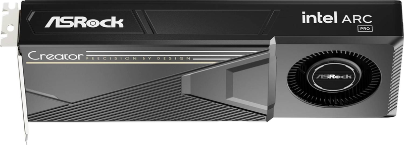 Asrock intel arc pro b70 creator 32GB gddr6 workstation graphics card pcie 5.0 4x displayport 2.1 blower-null