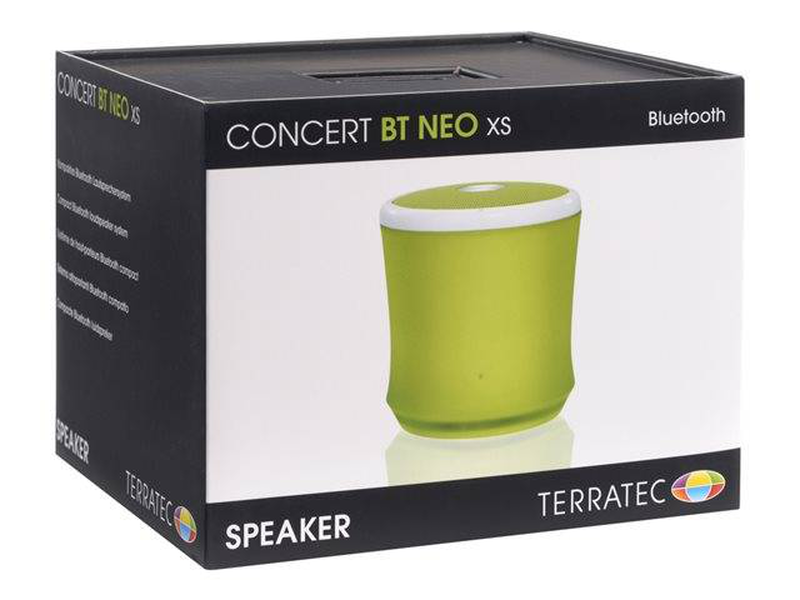 Terratec concert bt neo xs / speaker / for portable use / wireless / bluetooth / 2.2 watt / green, , medium-null