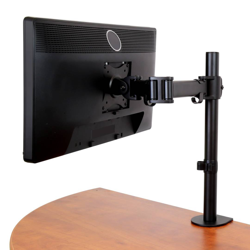 Startech.com armpivotb desk mount monitor arm articulating steel for displays up to 34 inch 8kg black-null