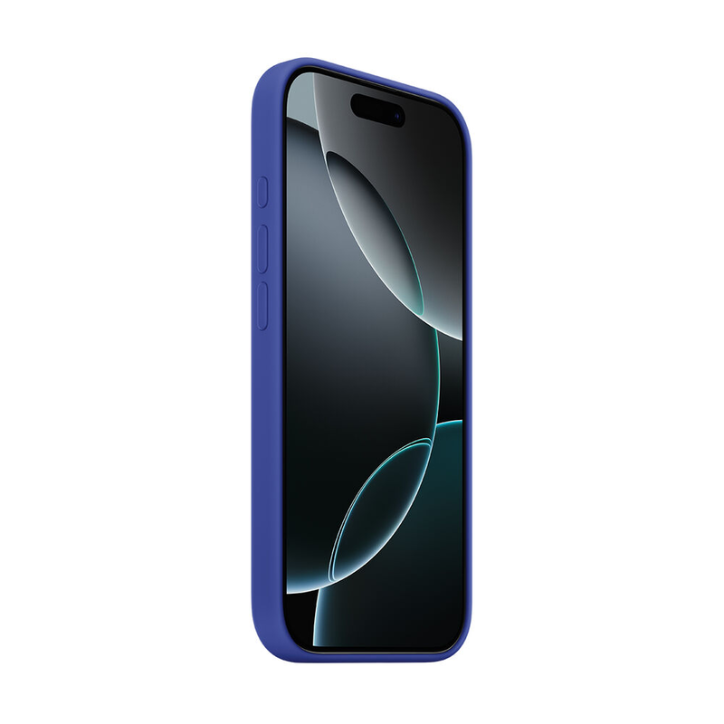 iPhone 16 pro silicone case with MagSafe ultramarine-null