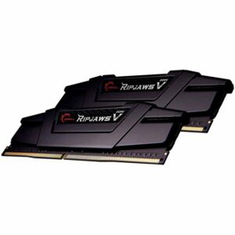Product image: F4-3200c16d-32gvk 3200mhz 32GB (2x16GB) ddr4 288-pin dimm g.skill ripjaws v-null