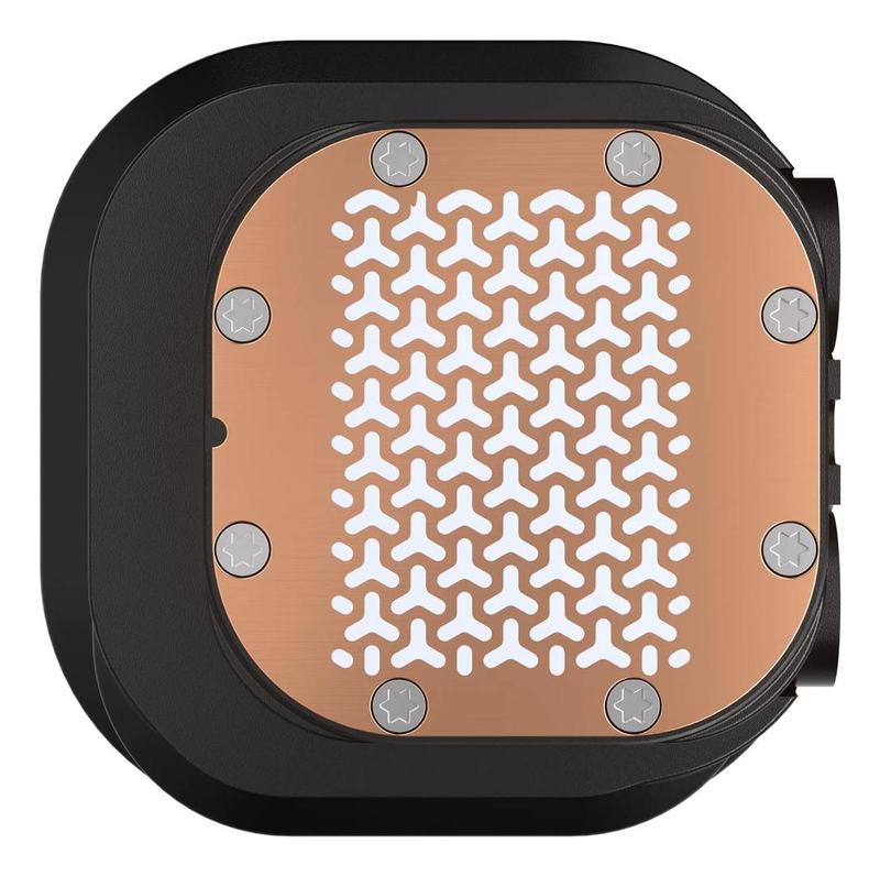 Corsair nautilus 360 rs aio liquid CPU cooler 360mm 3x rs120 pwm fans copper cold plate intel lga1700 1851 AMD am5 black-null