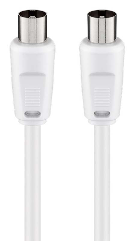 Goobay καλωδιο κεραιας αρσενικο 68145, <70db, ccs, 5μετρα, λευκο, , medium-null