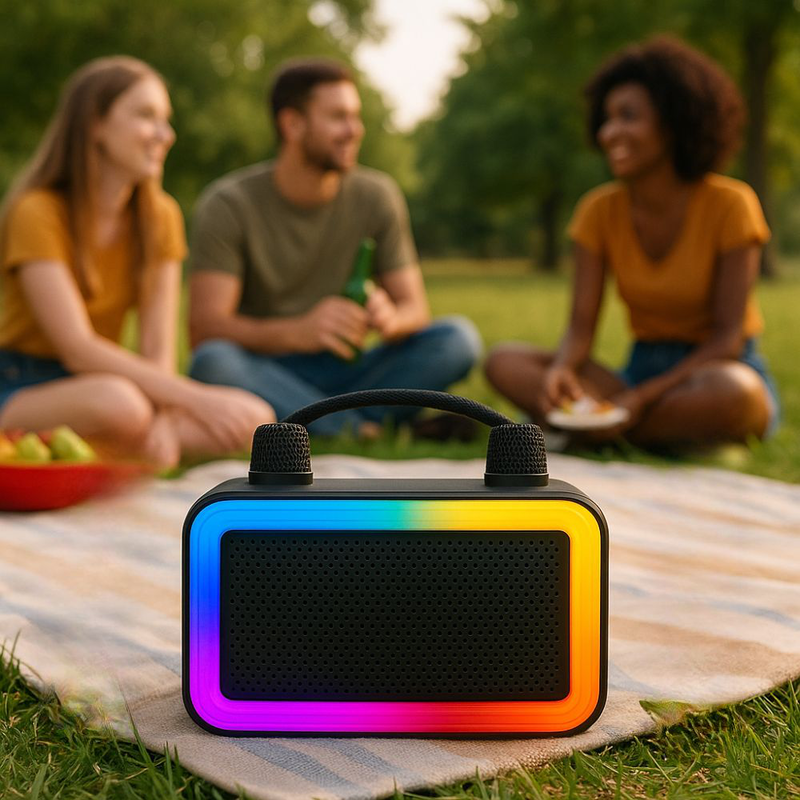 Sing-e zqs1491w portable bluetooth speaker 10w up to 5 hours, , medium-null