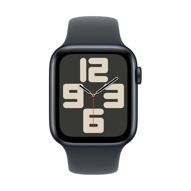Apple watch se GPS + cellular 44mm midnight aluminum case with midnight sport band - m/l-null