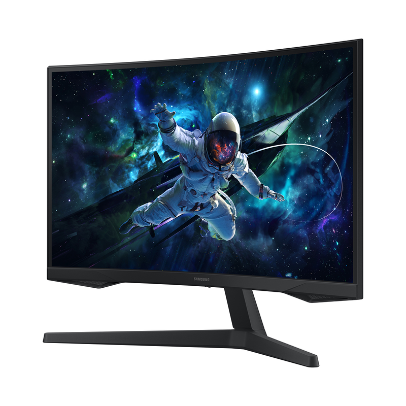 Samsung odyssey g5 ls27cg554eu 27" οθόνη curved 165hz hdr wqhd 2560x1440, , medium-null