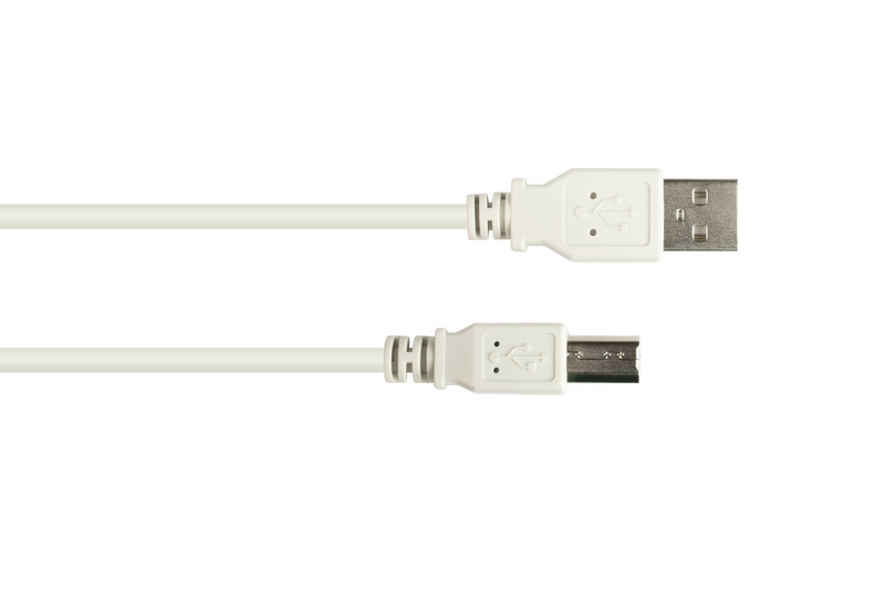 Good connections / USB cable / USB (m) to USB type b (m) / USB 2.0 / 1 m / grey-null