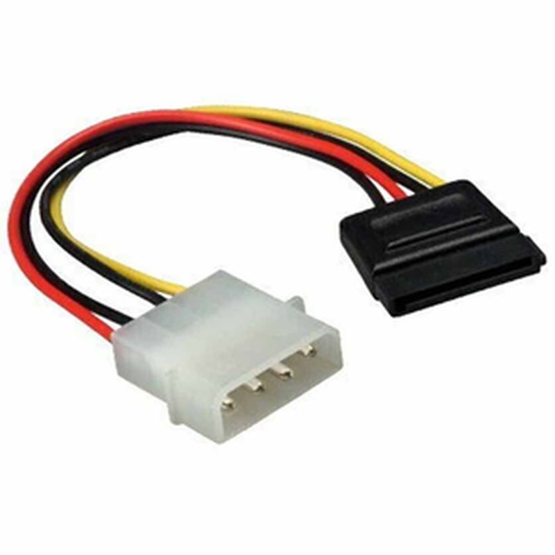 Cs0003 sata power cable 0.15m sata/m to 5,25&Prime;/f  logilink, , medium-null