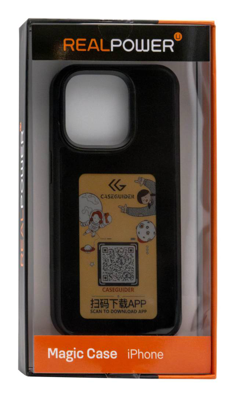 Realpower magic case iPhone 15 color display MagSafe black / bag, , medium-null