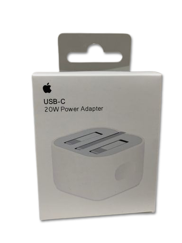 Original apple charger USB-c apple 20w uk, , medium-null