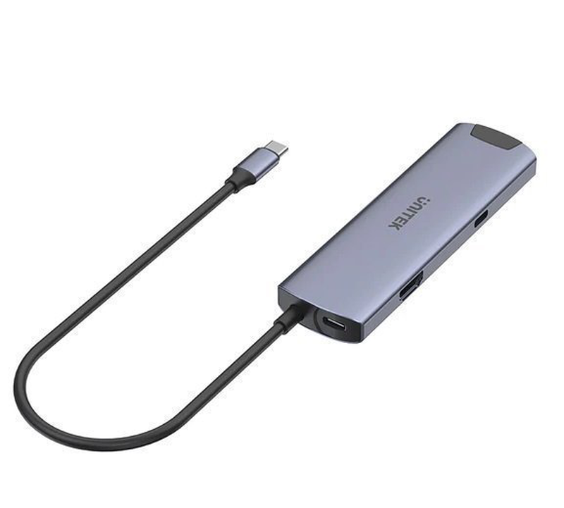 Unitek USB-c hub USB3.0 HDMI/gb/pd100w h1112f, , medium-null
