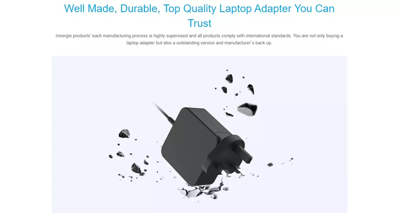 Innergie 65u laptop power adapter 65w uk, , medium-null