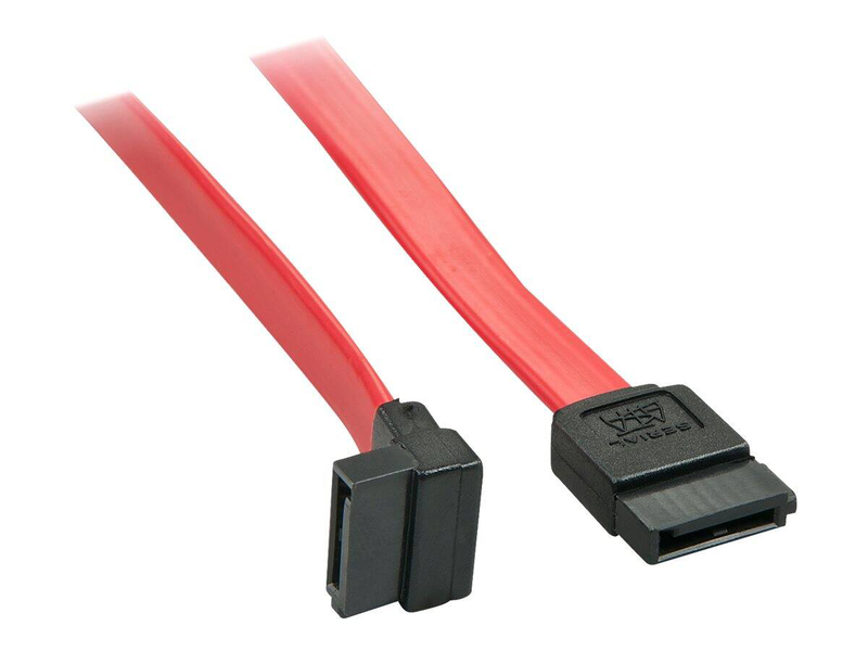 Lindy / sata cable / serial ata 150/300/600 / sata to sata angled / 70 cm / red-null