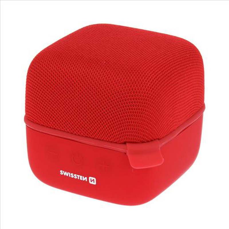 Swissten music cube red bluetooth speaker, , medium image number null