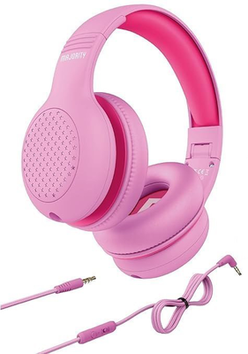 Majority superstar over ear wireless headphones 3.5mm pink, , medium
