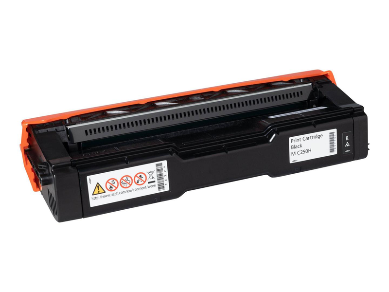 Ricoh m c250 408340 black original toner cartridge 6,900 pages for ricoh m c250fw-null