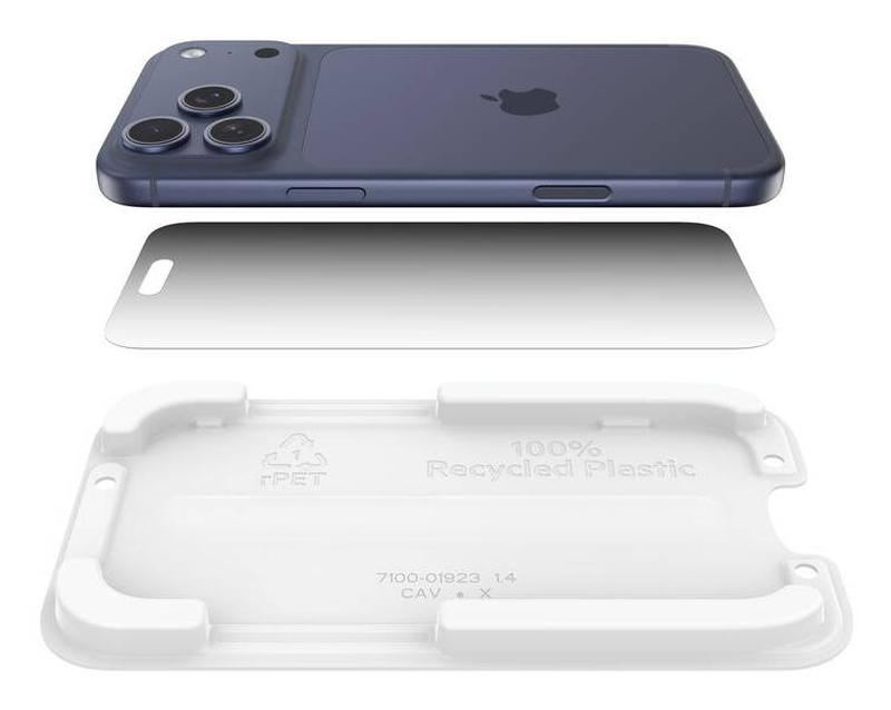 Belkin screenforce invisiglass / screen protector for mobile phone / glass / with privacy filter / for apple iPhone 17 pro, , medium-null