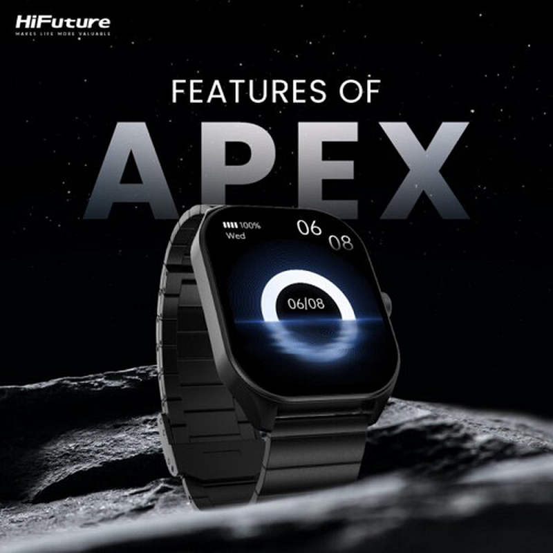 Hifuture apex smartwatch black, , medium-null