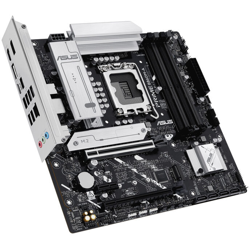 Asus prime b860-plus-csm business motherboard atx lga1851 intel b860 ddr5 pcie 5.0 USB-c 20GBps, , medium-null