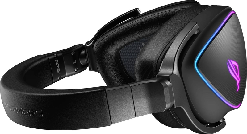 Asus rog delta s USB-c wired gaming headset ess quad dac 50mm ai noise-cancel mic black 90yh02k0-b2ua00-null