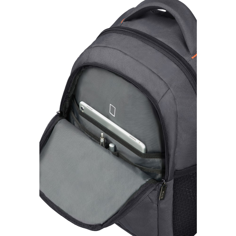 American tourister – at work – black – laptop backpack 14.1″ image number null