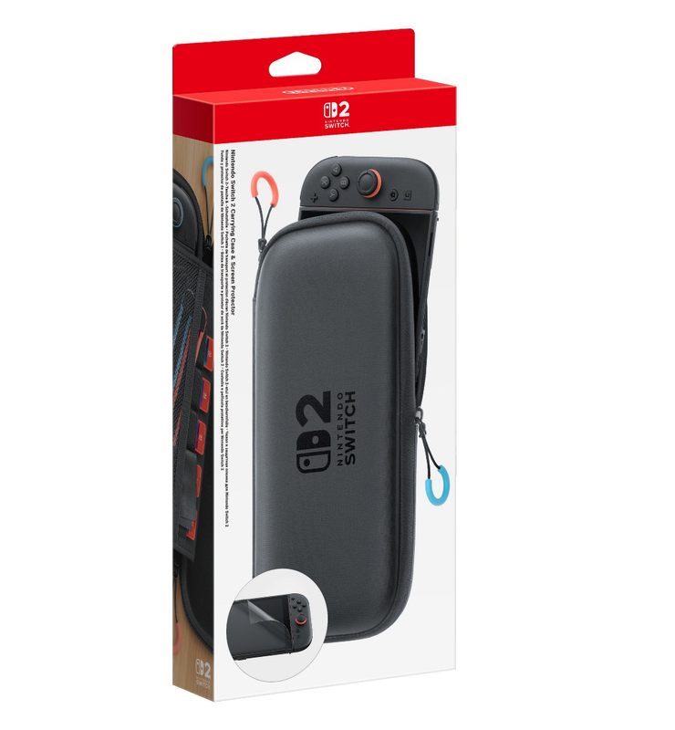 Nintendo switch 2 carrying case and screen protector (new), , medium-null