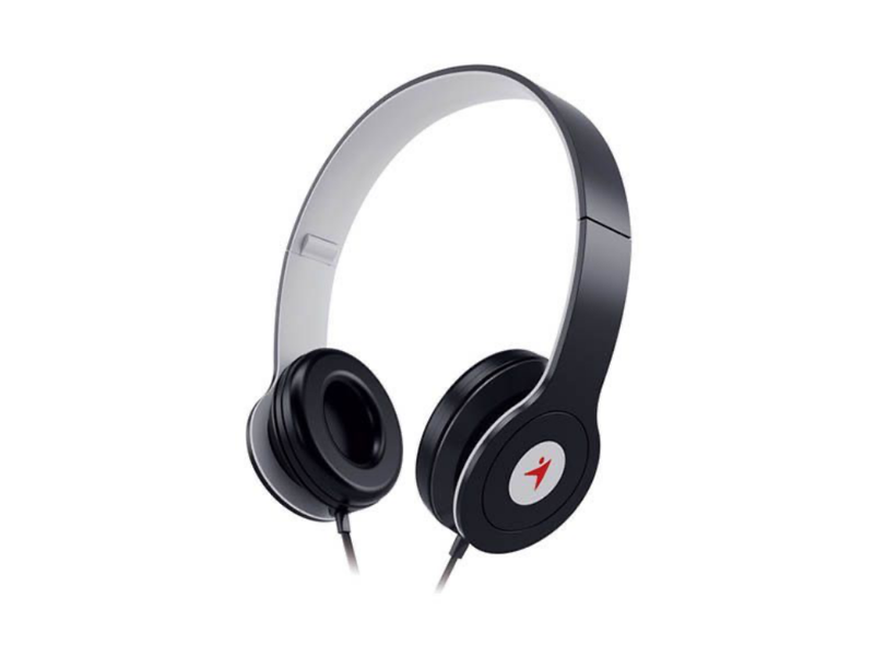 Product image: Μαύρα ακουστικά με μικρόφωνο και σύνδεση 3.5mm jack hs-m450 - Genius, , medium-null