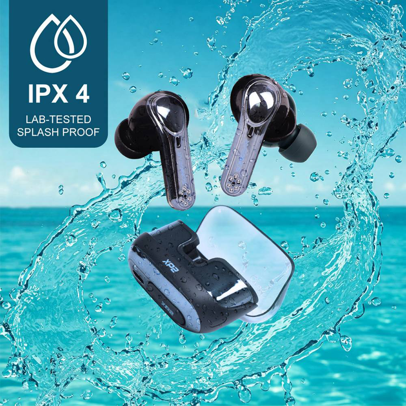 Sonicgear earphones bluetooth & USB-c dongle for pc earpump xp2 obsidian, , medium-null
