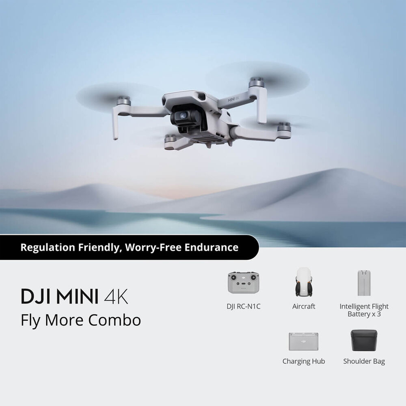 Mini 4k fly more combo-null