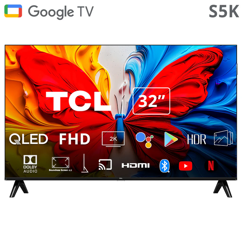 Tcl QLED 32s5k 32" full HD android TV-null