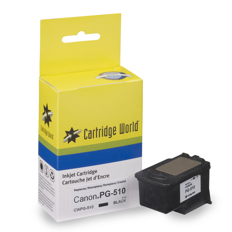 Canon pg-510 cw replacement black ink with ink level chip, , medium image number null
