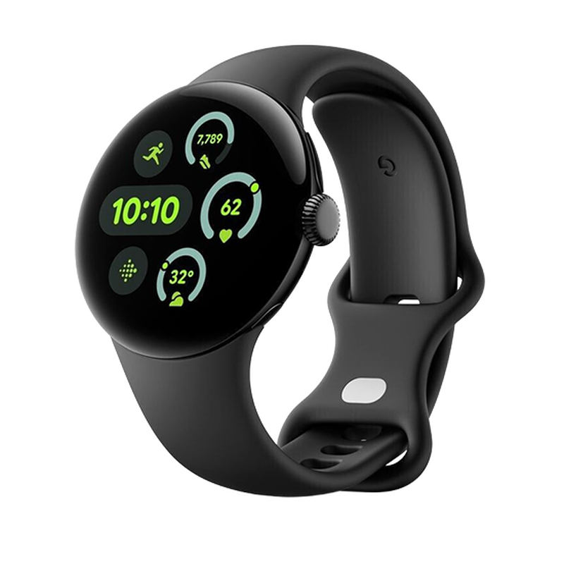 Watch google pixel watch 3 45mm lte - obsidian black, , medium-null