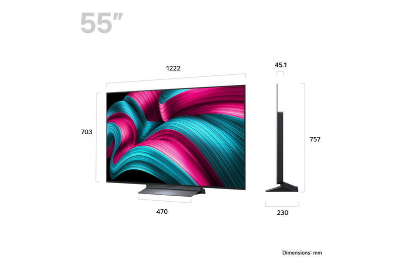 Lg smart TV 55" 4k OLED evo c5 (2025)-null