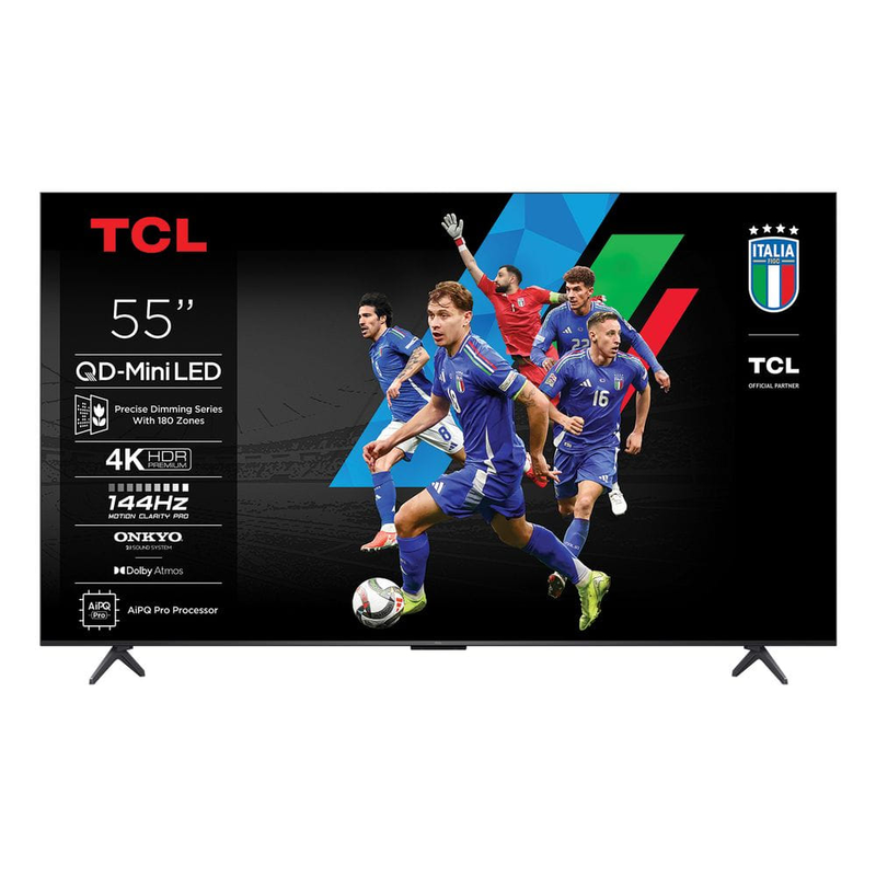 Tcl smart TV 55" 4k qd-mini led 55c6k (2025)-null