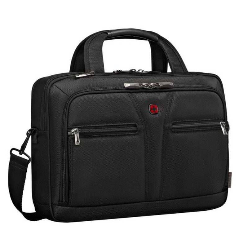 Wenger, bc refresh, bc pro, 11.6'' - 13.3'' laptop briefcase, black, , medium-null