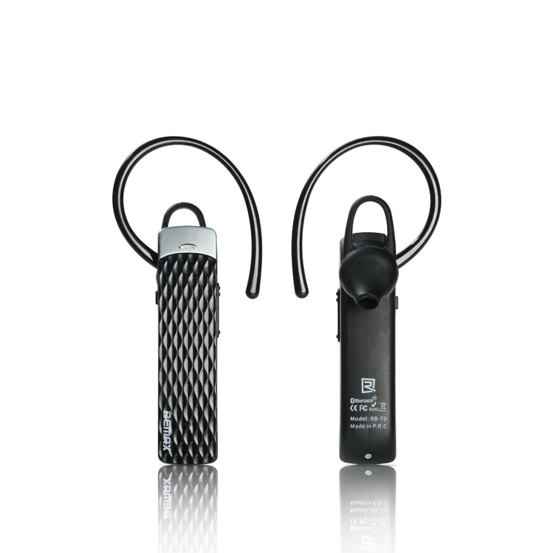 Remax t9 HD voice bluetooth headset black, , medium-null