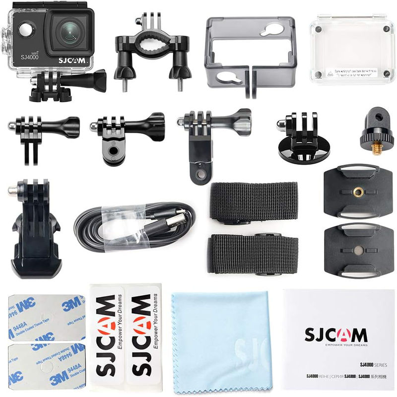 Sjcam action camera 4k30fps 12mp sj4000Wi-Fi image number null
